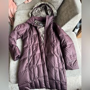 Eddie Bauer - long puffer coat